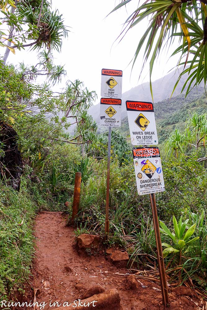 Hanakapiai Beach Hike Kauai