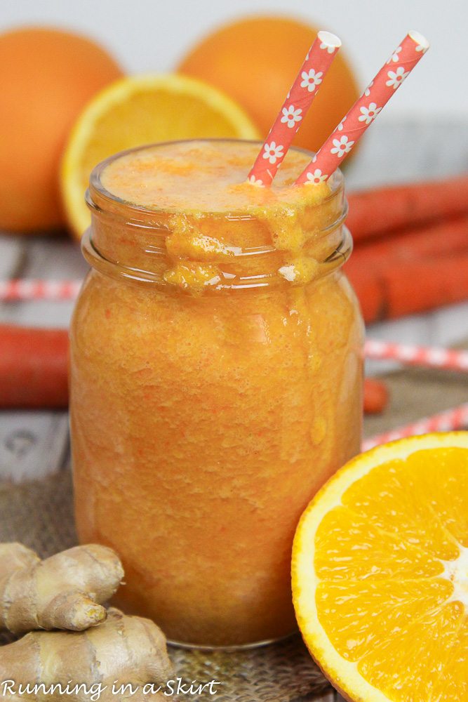 Anti Inflammatory Orange, Ginger & Turmeric Smoothie recipe