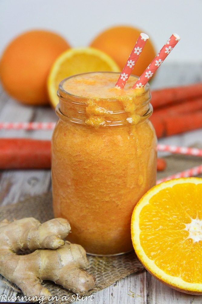 Anti Inflamatory Orange, Ginger & Turmeric Smoothie recipe