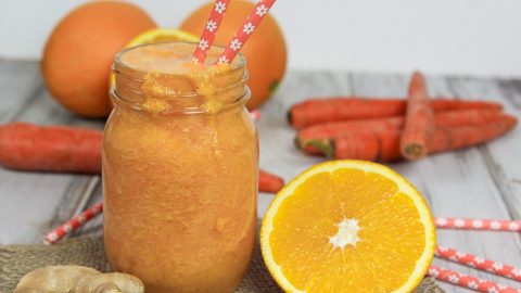 Anti Inflammatory Orange, Ginger & Turmeric Smoothie recipe