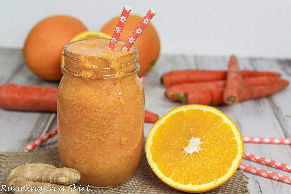 Anti Inflammatory Orange, Ginger & Turmeric Smoothie recipe