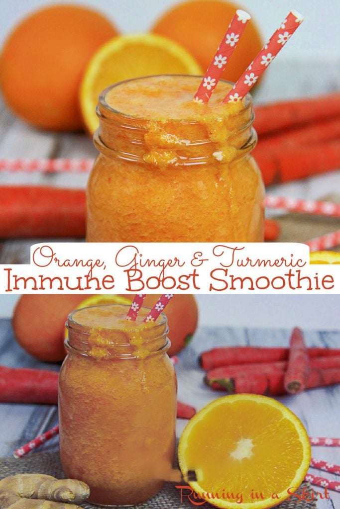 Anti Inflammatory Orange, Ginger & Turmeric Smoothie recipe