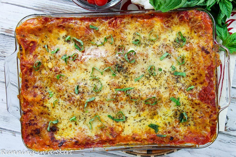 Easy to Make Vegetarian Lasagna