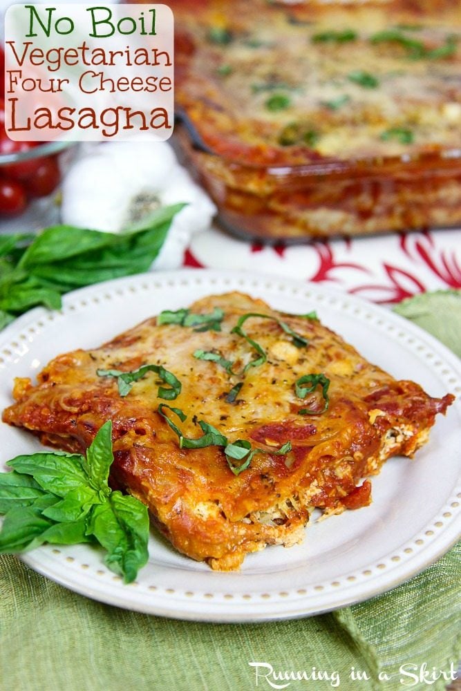 Easy to Make Vegetarian Lasagna