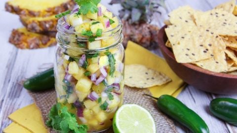 Fresh Pineapple Salsa recipe