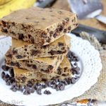 Healthy Banana Bread Bars