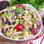 Vegetarian Tex Mex Pasta Salad recipe