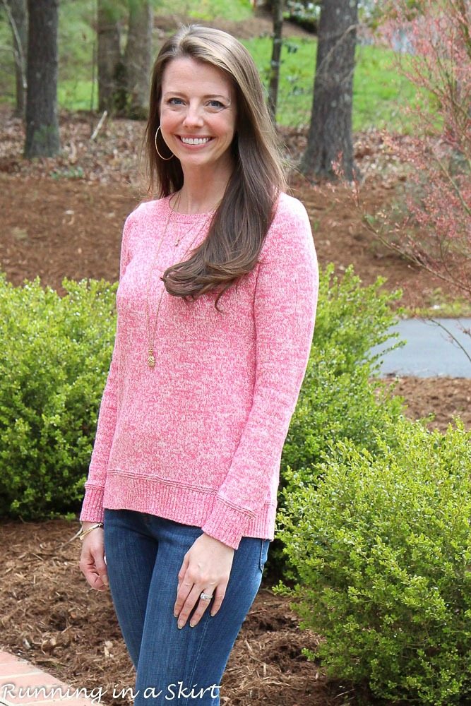 Pink Spring Sweater