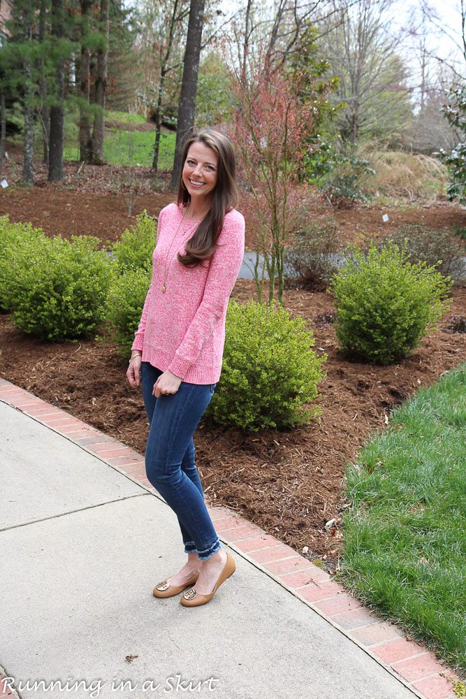 Pink Spring Sweater