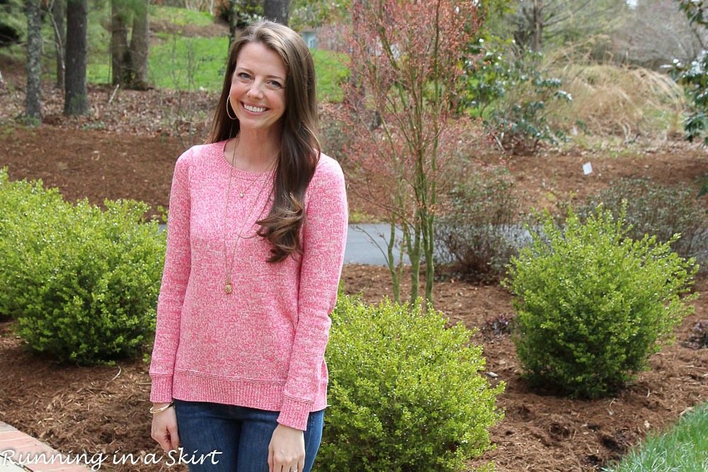 Pink Spring Sweater 