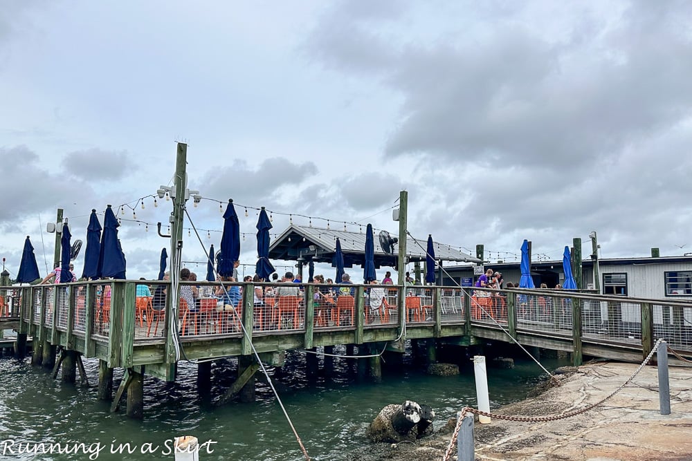 Best Hilton Head restaurants - Hudson's on the Docks exterior dining