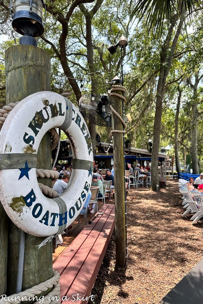 Best Hilton Head restaurants - Skull Creek Boathouse exterior