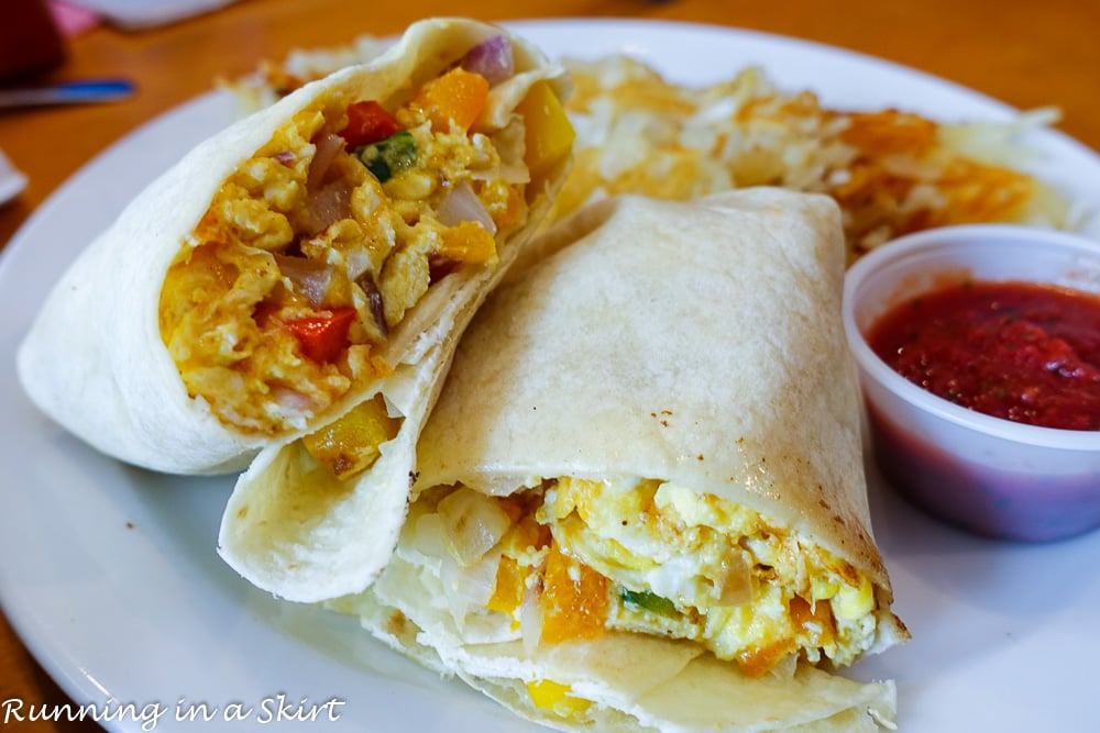 Palmetto Bay Island Cafe Breakfast Burrito