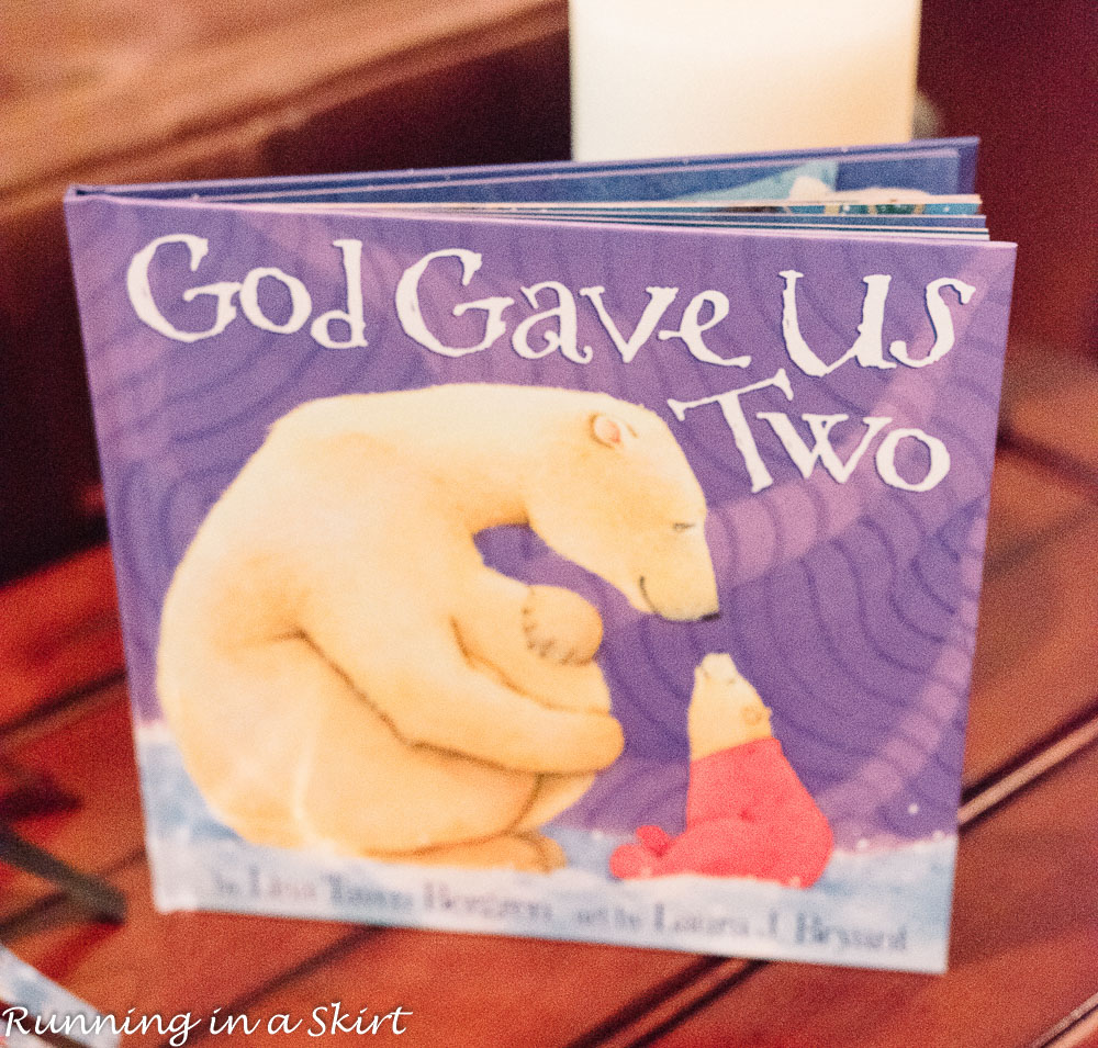 God gave us two book.