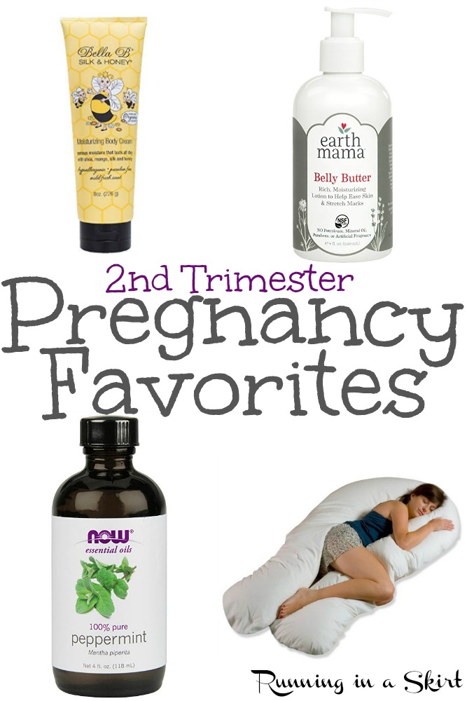 Pregnancy Favorites for Mom - includes pregnancy essentials for first trimester and second trimester tips and products to feel your best.  Plus awesome skin products that are safe for you and baby for new moms. / Running in a Skirt via @juliewunder