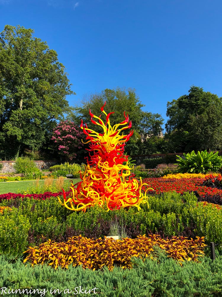 Chihuly at Biltmore Asheville