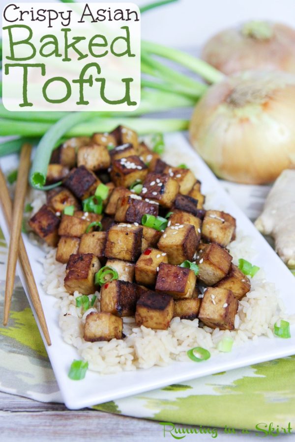 The Best Crispy Asian Baked Tofu recipe « Running in a Skirt