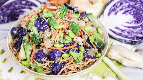 Healthy Vegetarian Lo Mein recipe