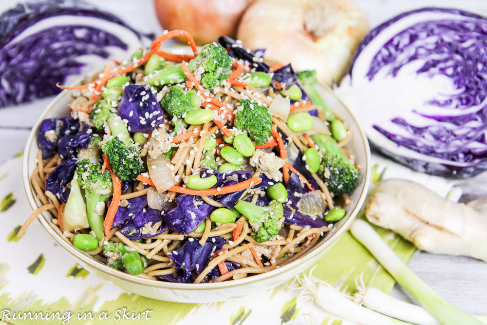 Healthy Vegetarian Lo Mein recipe