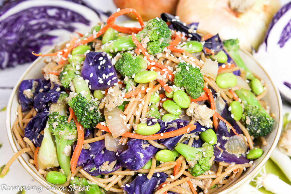 Healthy Vegetarian Lo Mein recipe