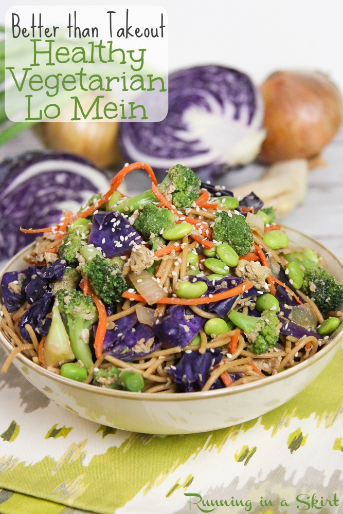 Healthy Vegetarian Lo Mein recipe