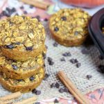 Chocolate Chip Pumpkin Baked Oatmeal Cups recipe