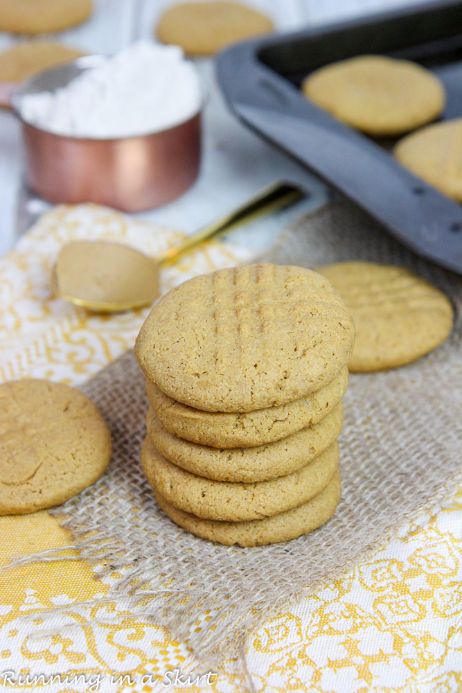 healthy Whole Wheat Peanut Butter Cookie recipe