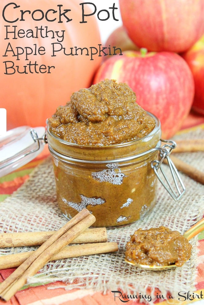 Healthy Crock Pot Apple Pumpkin Butter recipe