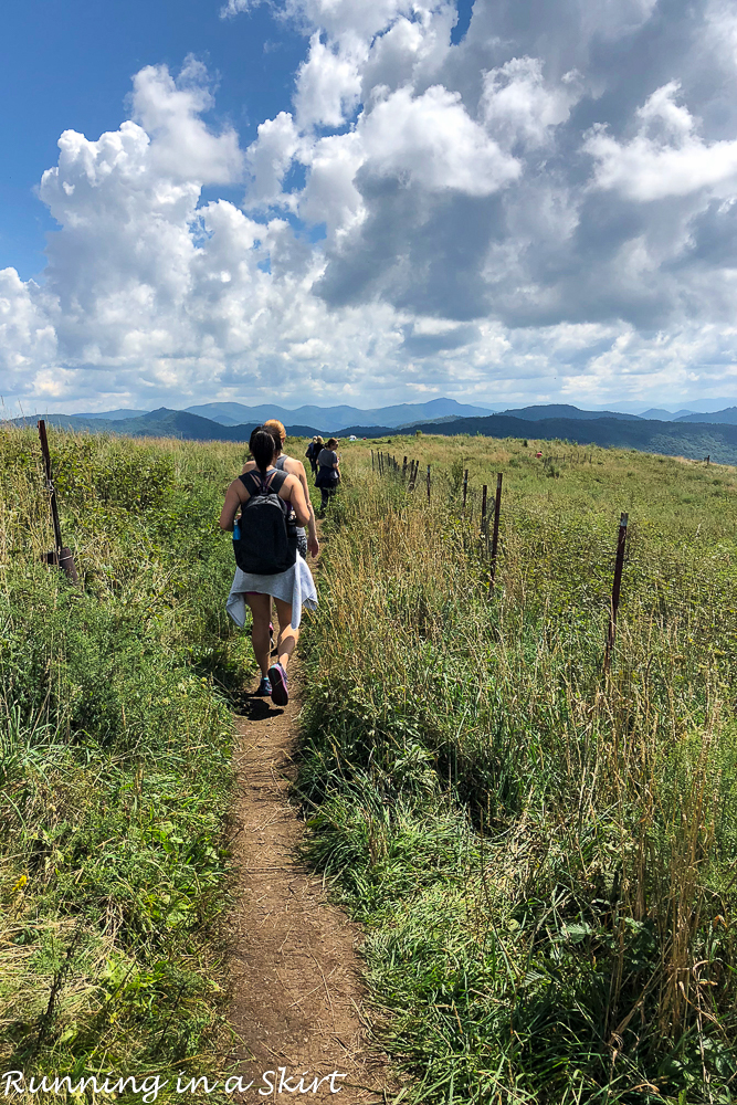 Max Patch Hike near Asheville NC