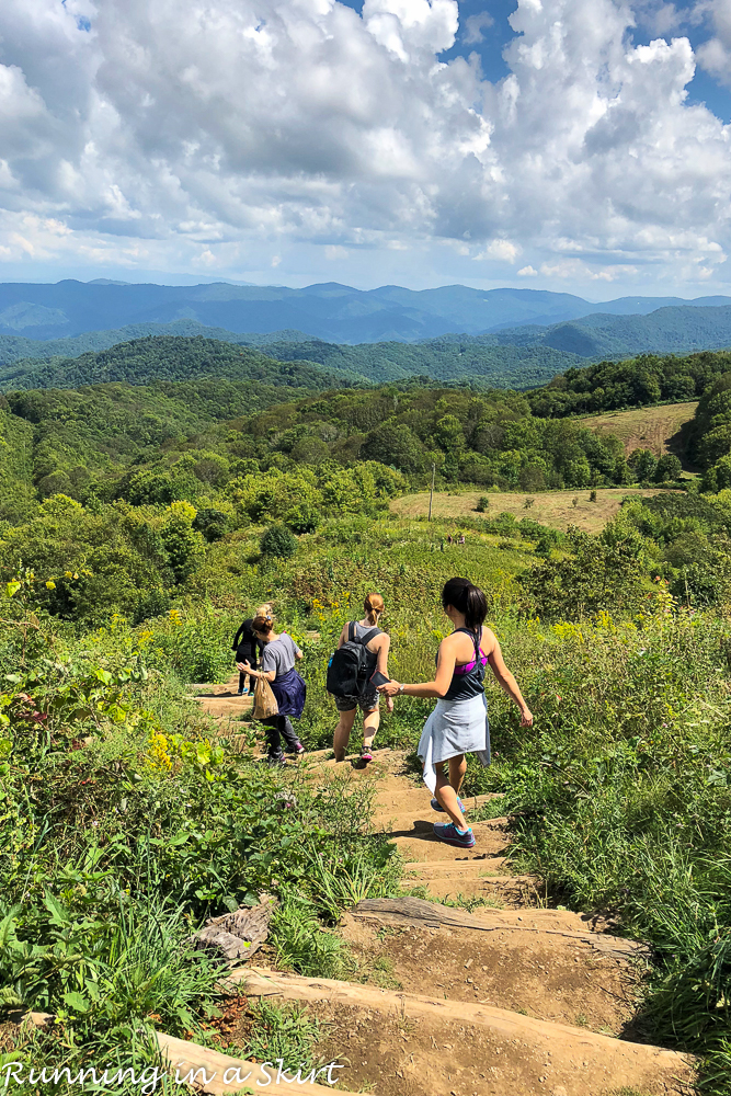 Max Patch Hike near Asheville NC