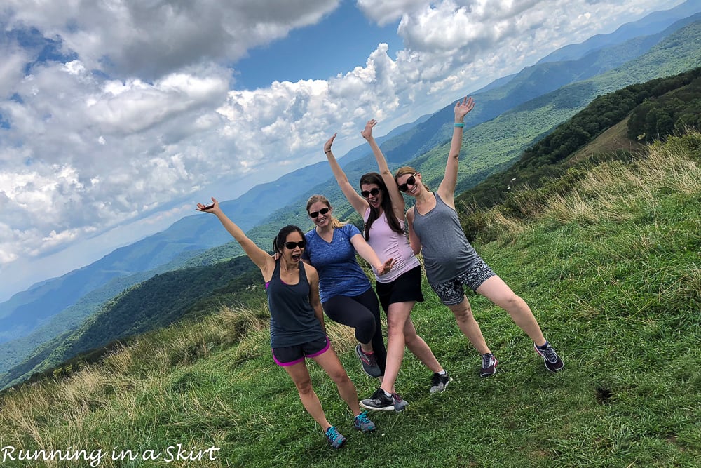 Max Patch Hike near Asheville NC