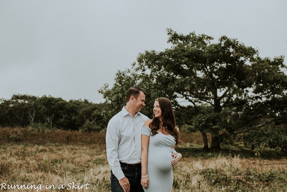 twin maternity photos