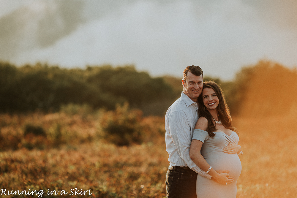 twin maternity photos