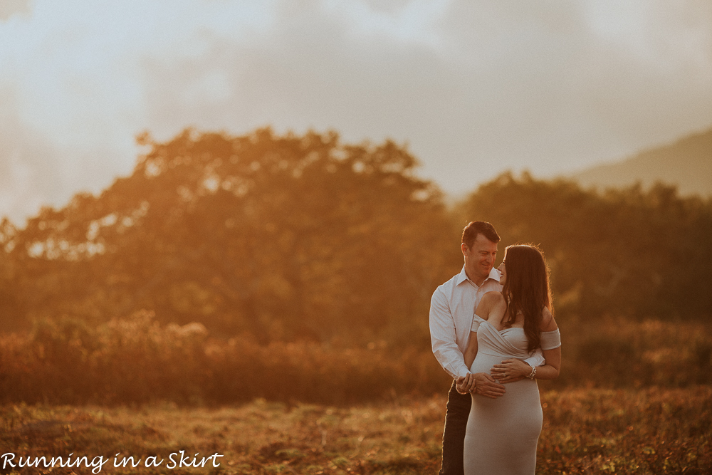 twin maternity photos