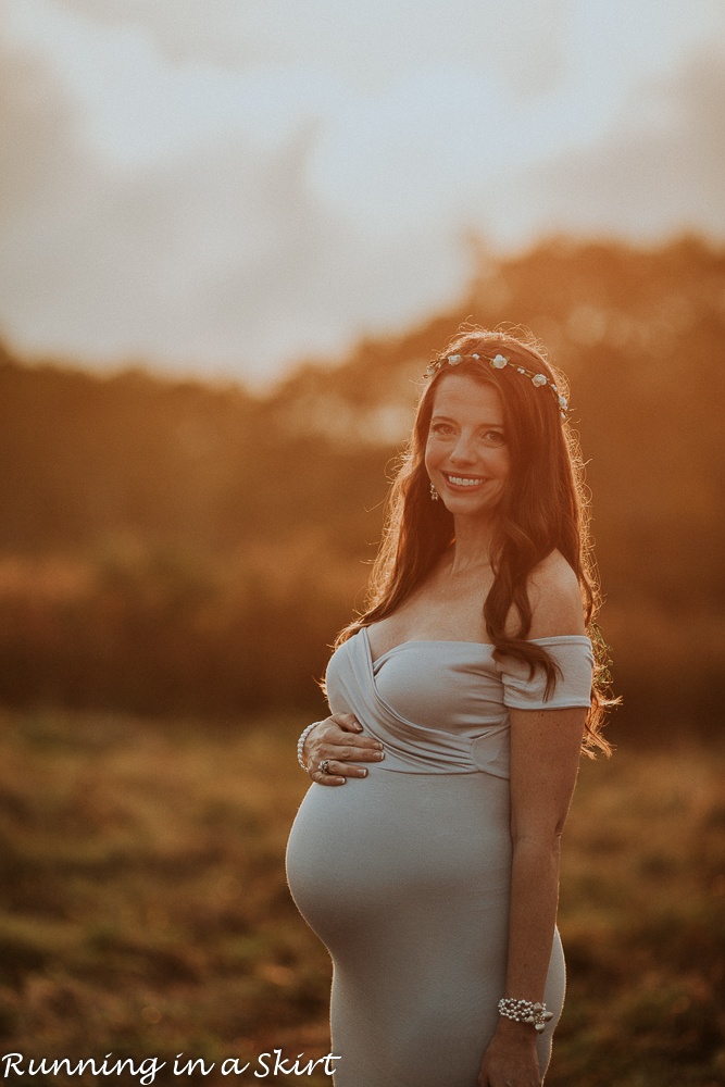 twin maternity photos