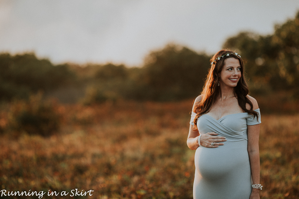 twin maternity photos