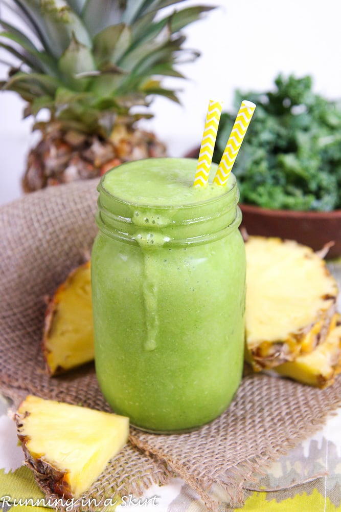 Kale Pina Colada Smoothie recipe