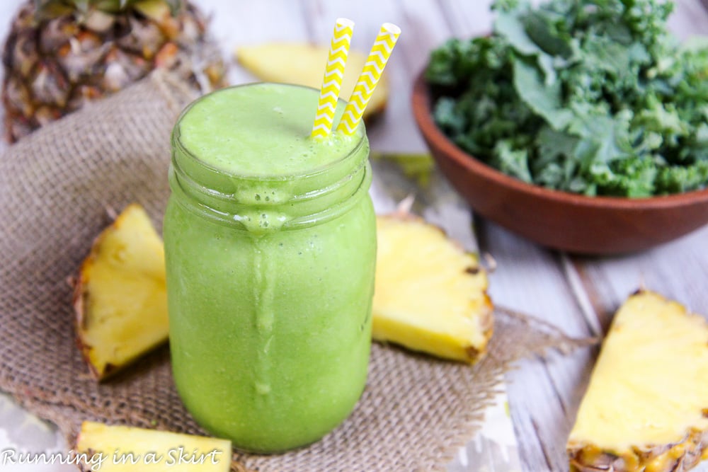 Kale Pina Colada Smoothie recipe