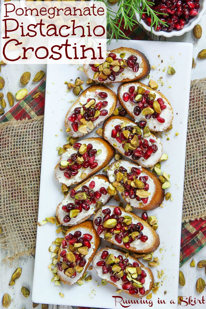 Pomegranate Crostini Recipe Easy Christmas Appetizers