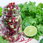 pomegranate cucumber salsa recipe