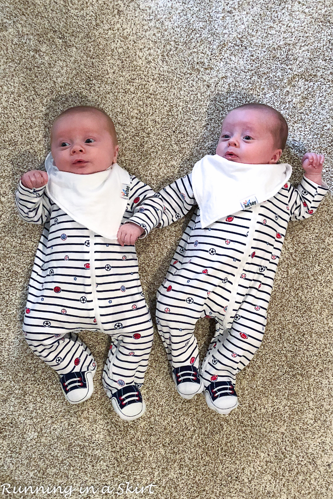 2 month old twins
