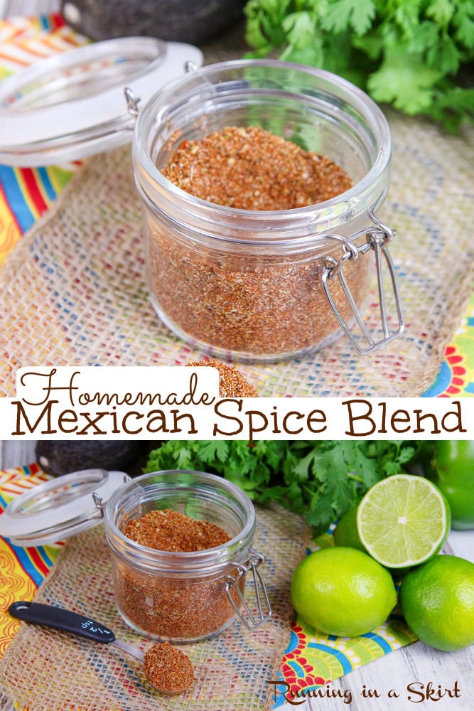 Mexican Spice Blend Healthy Homemade Running in a Skirt