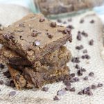 Peanut Butter Chocolate Chip Chickpea Blondie recipe