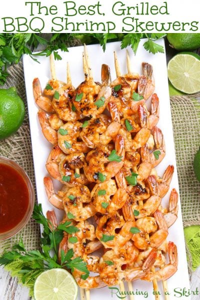 BBQ Shrimp Marinade recipe - Healthy & Easy « Running in a Skirt