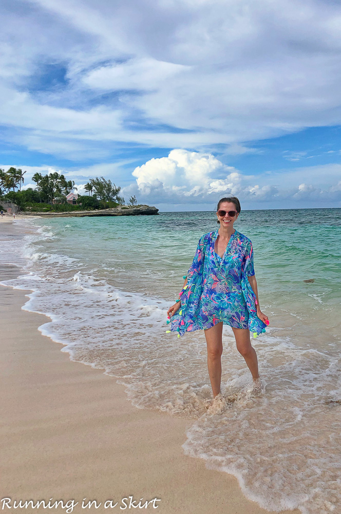 Beach at Hopetown Bahamas.