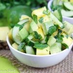 Avocado Pineapple Cucumber Salad recipe