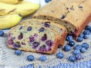 Healthy Blueberry Banana Bread recipe