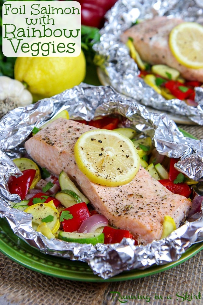 Salmon Foil Packets with Vegetables