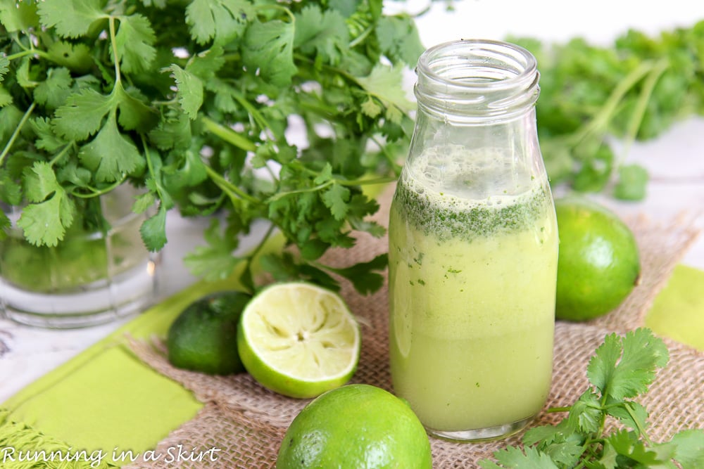 Cilantro Lime Vinaigrette recipe