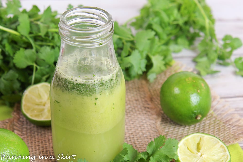 Cilantro Lime Vinaigrette recipe